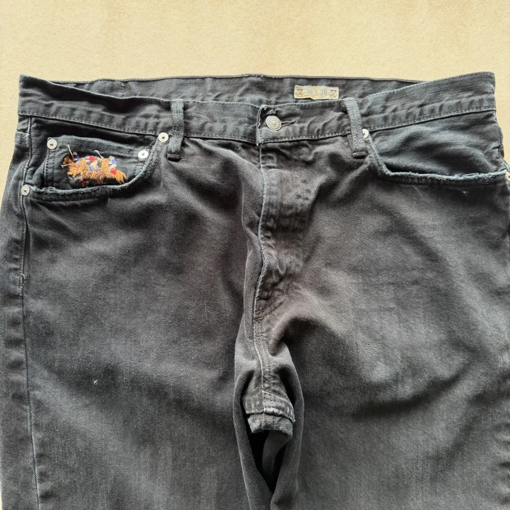 Y2K Polo Ralph Lauren Baggy Embroidered Pony Jeans‎